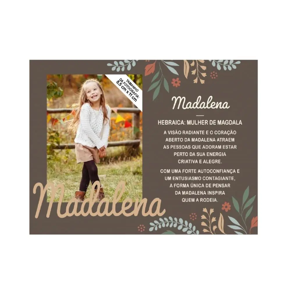 Moldura Personalizada Madalena - H&H