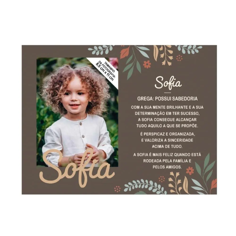 Moldura Personalizada Sofia - H&H
