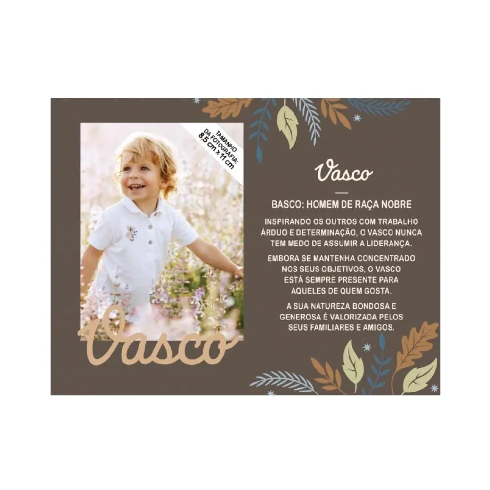 Moldura Personalizada Vasco - H&H