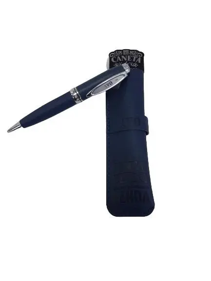 Caneta de Bambú com Bolsa Avô - H&H
