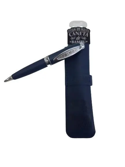 Caneta de Bambú com Bolsa Primo - H&H