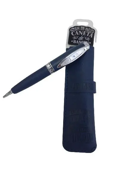 Caneta de Bambú com Bolsa Afonso - H&H