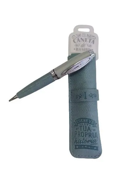 Caneta de Bambú com Bolsa I - H&H
