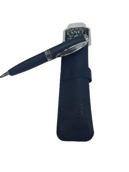 Caneta de Bambú com Bolsa José - H&H