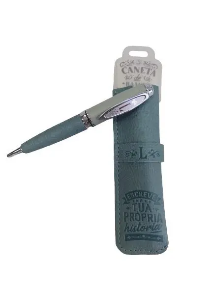 Caneta de Bambú com Bolsa L - H&H