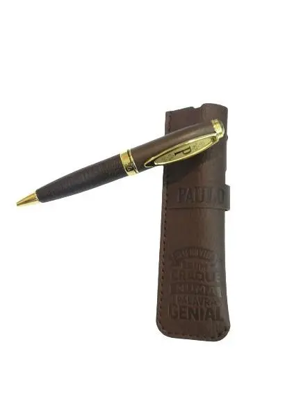 Caneta de Bambú com Bolsa Nuno - H&H