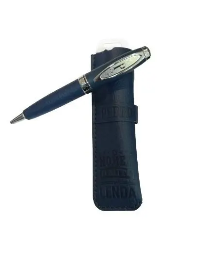 Caneta de Bambú com Bolsa Pedro - H&H