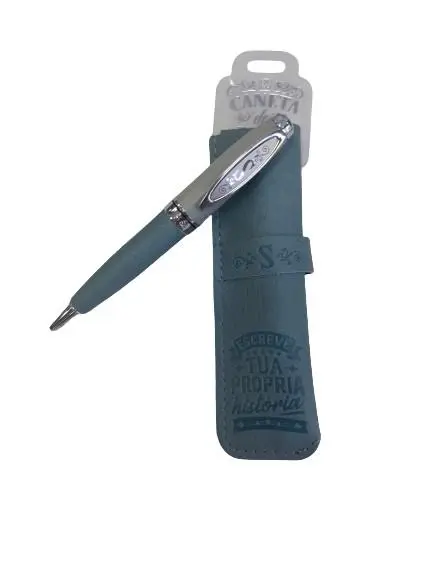 Caneta de Bambú com Bolsa S - H&H