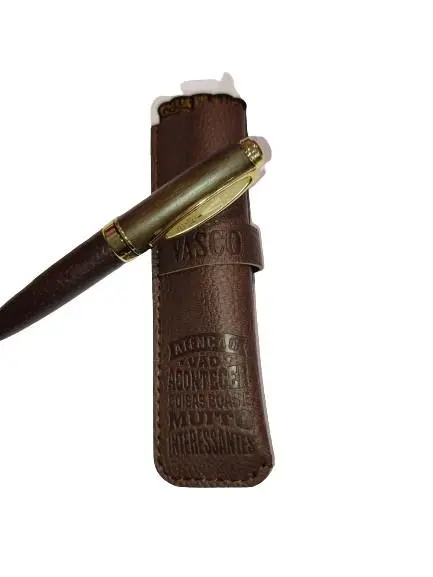 Caneta de Bambú com Bolsa Vasco - H&H