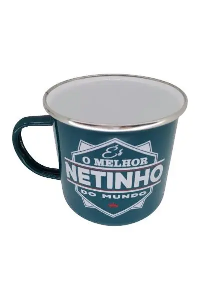 Caneca Melhor Netinho H&H de Esmalte