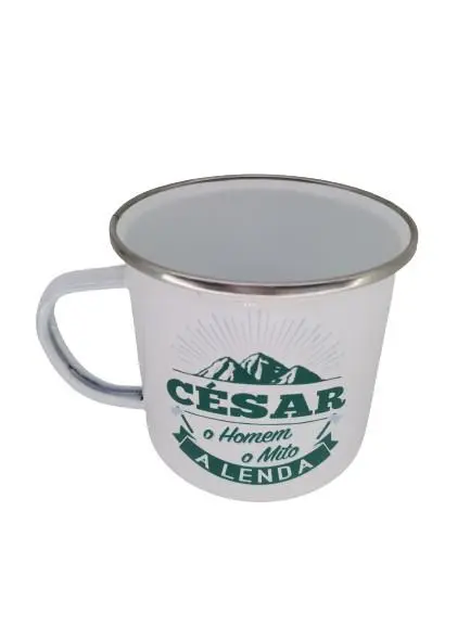 Caneca César H&H de Esmalte