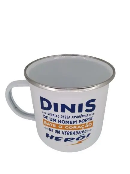 Caneca Dinis H&H de Esmalte