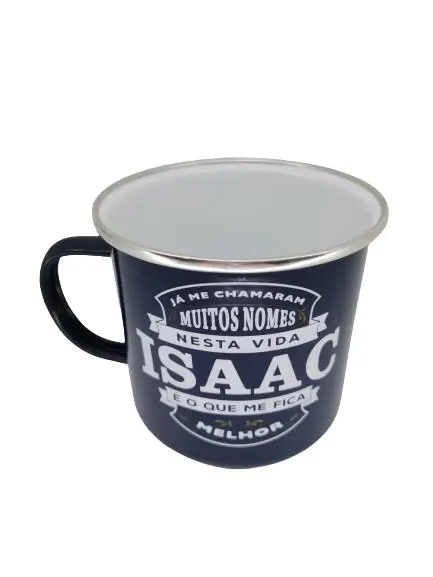 Caneca Isaac H&H de Esmalte