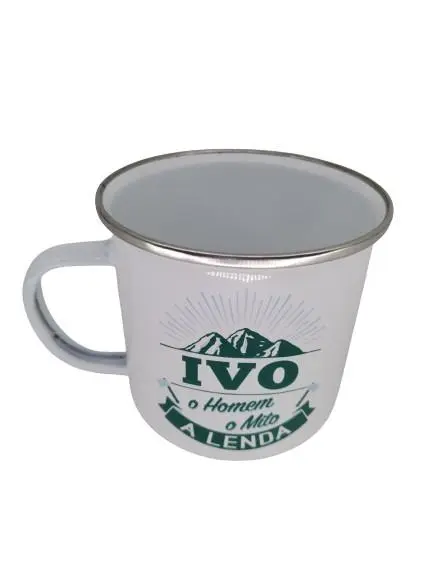 Caneca Ivo H&H de Esmalte