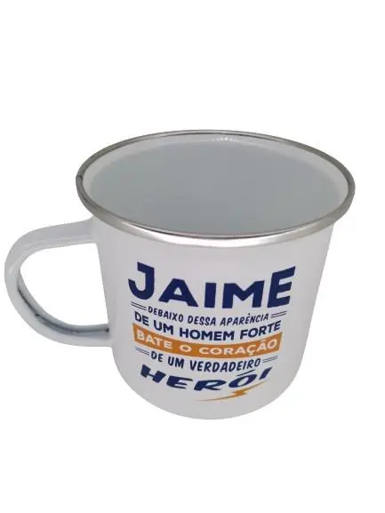 Caneca Jaime H&H de Esmalte