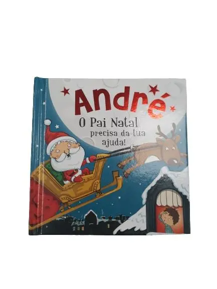 Livro Conto de Natal - André - H&H
