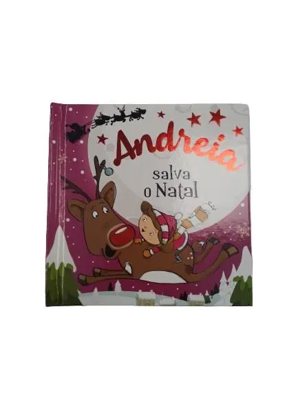 Livro Conto de Natal - Andreia - H&H