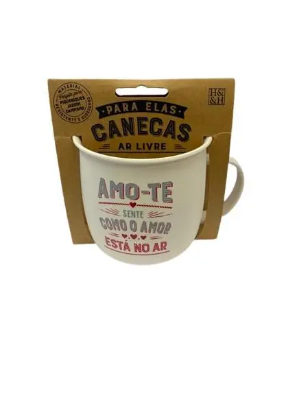 Caneca Ar Livre Amo-te - H&H