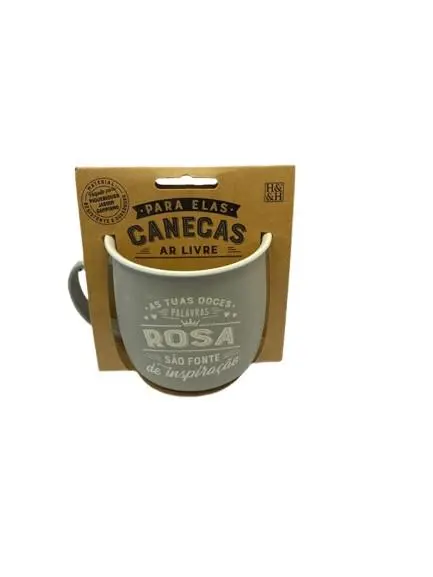 Caneca Ar Livre Rosa - H&H