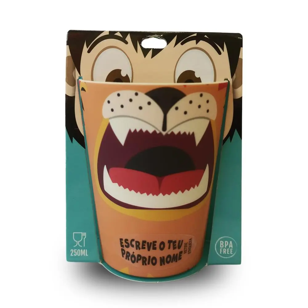 H&H - Funny Face - Copo Liso Leão