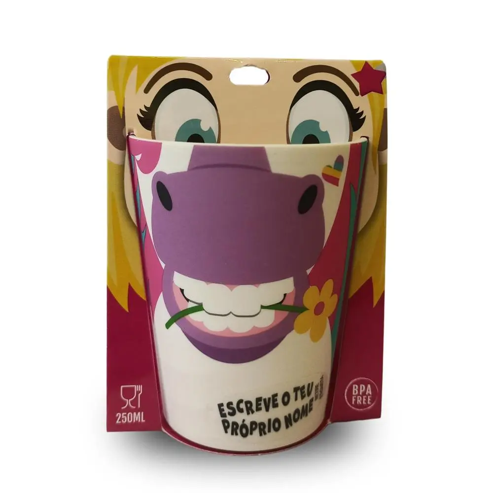 H&H - Funny Face - Copo Liso Unicórnio