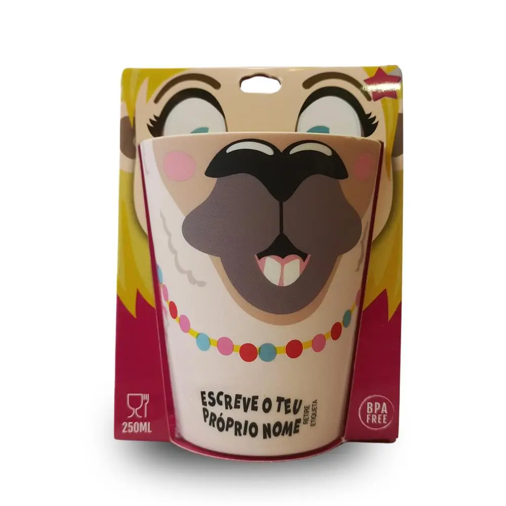 H&H - Funny Face - Copo Liso Lama