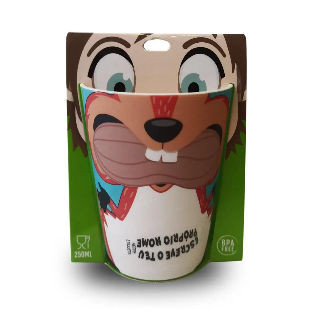H&H - Funny Face - Copo Liso Esquilo