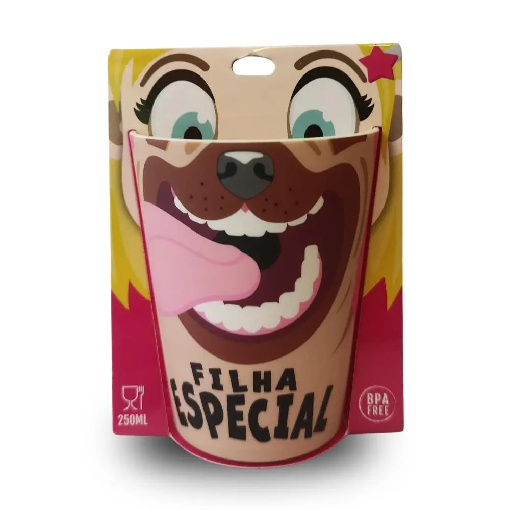 H&H - Funny Face - Copo Filha Especial