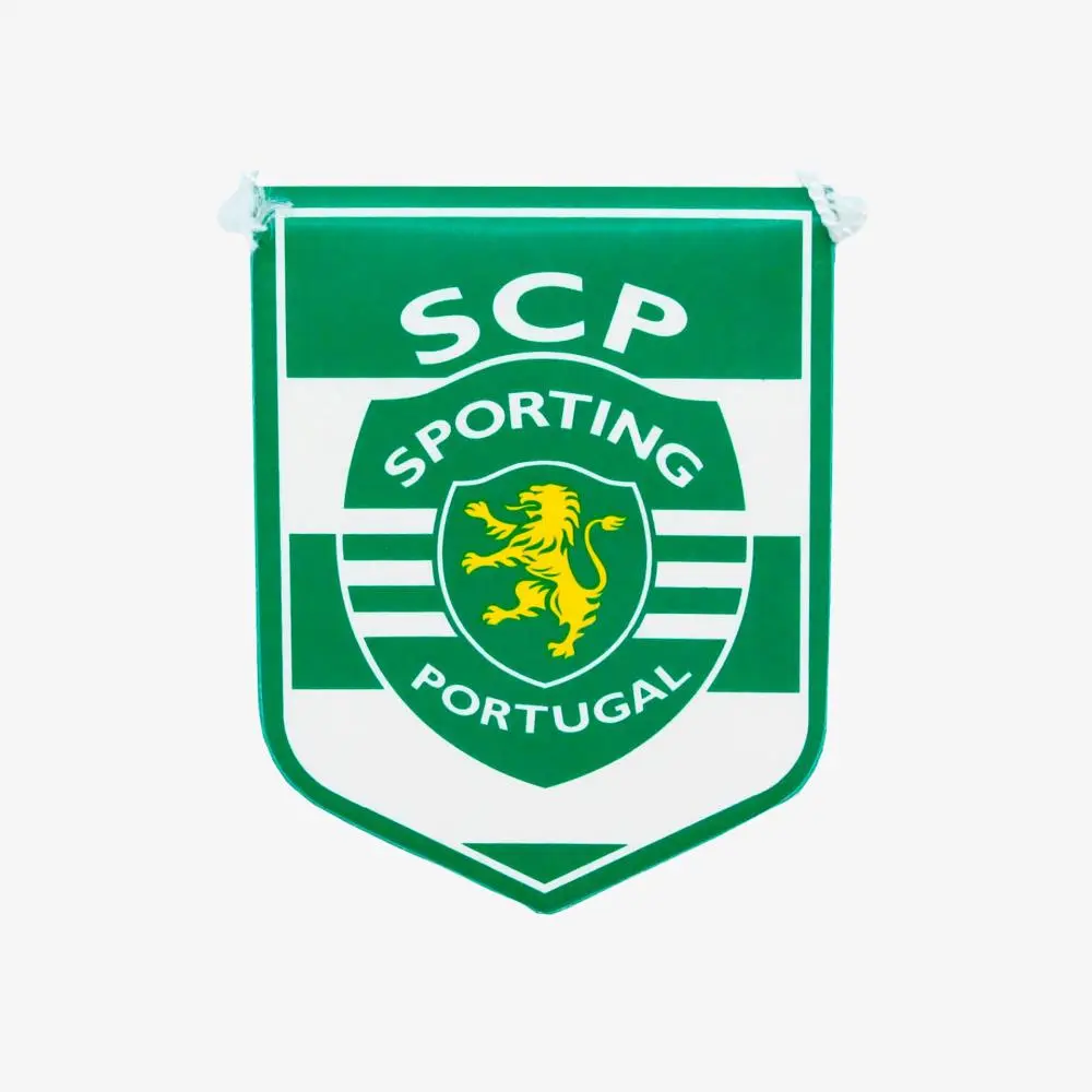 Galhardete Com Riscas Verdes e Brancas SCP