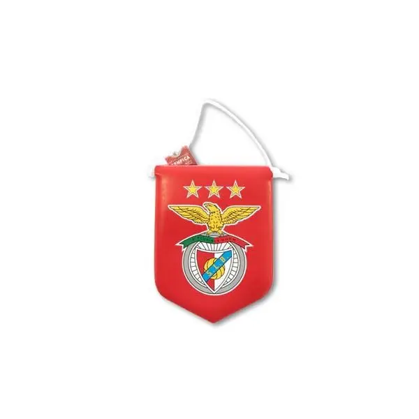 Galhardete Vermelho Pequeno com Estrelas SLB