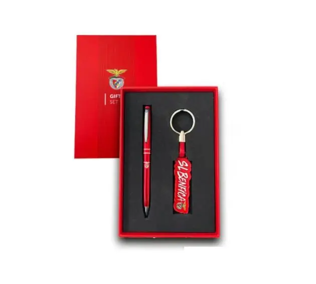 Conjunto Porta-Chaves + Esferográfica SLB 2024 - SLB