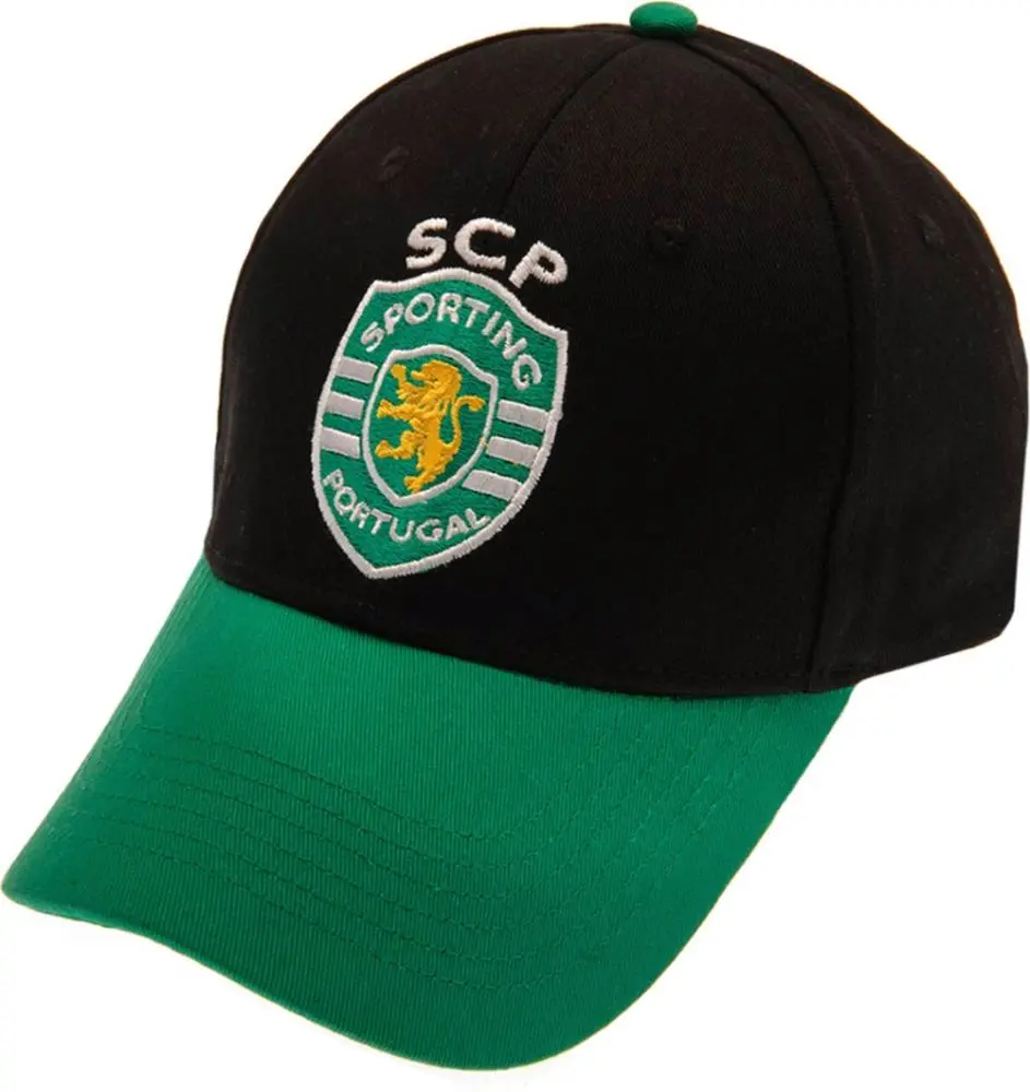 Boné Preto Pala Verde SCP