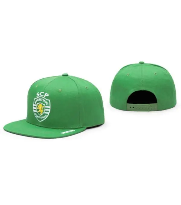 Boné Verde Pala CAP c/ Bordado SCP