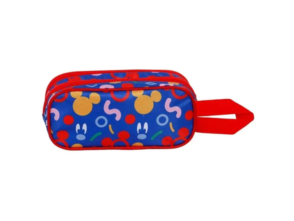 Estojo Oval Duplo 3D "Oh Boy" - Mickey