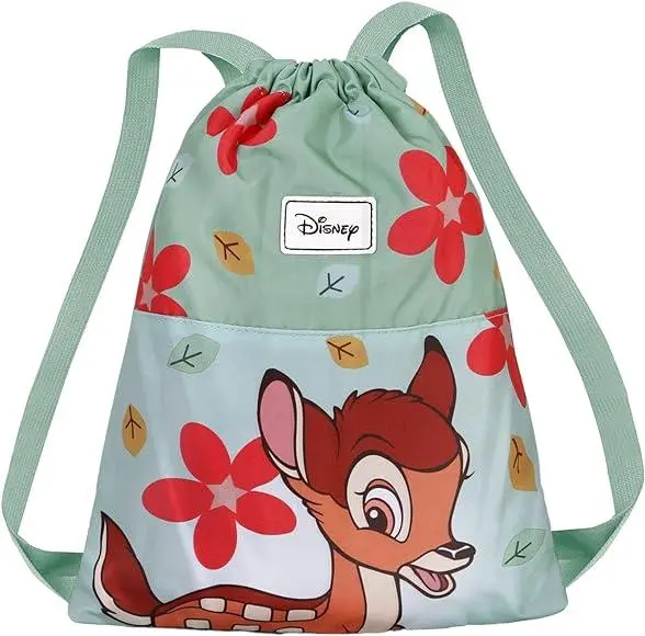 Saco de Desporto Pequeno Verde Bambi "Joy Fall" - Disney