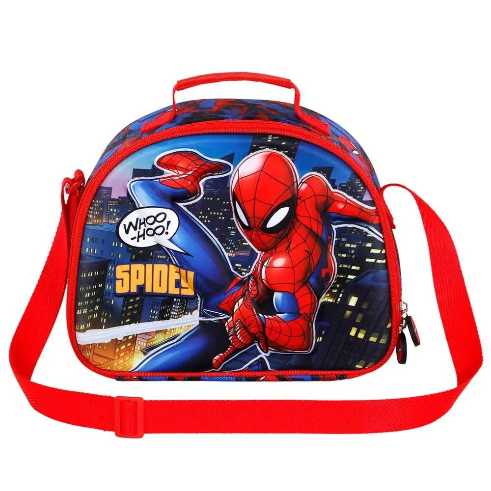 Lancheira Oval 3D "Mighty" - Spiderman