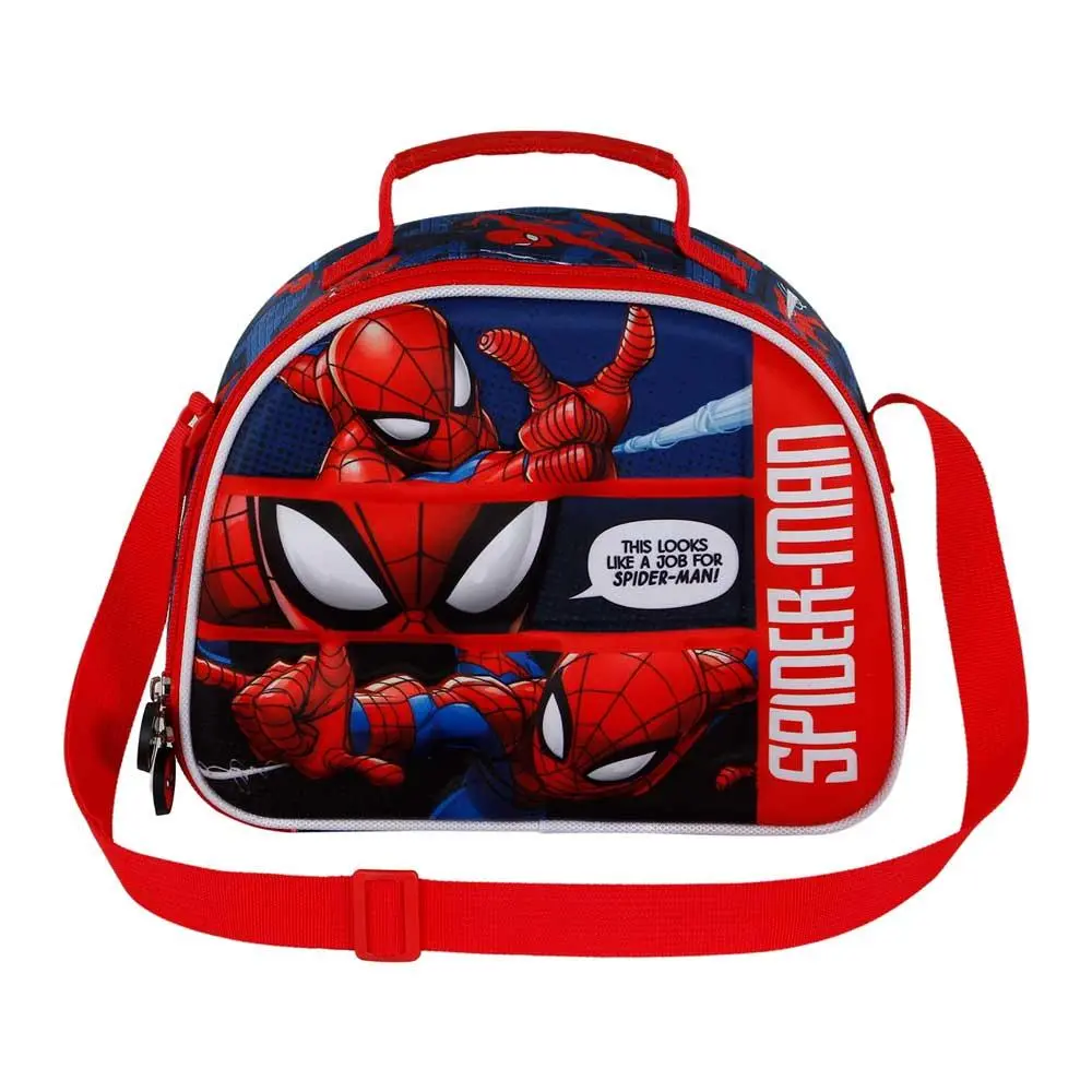 Lancheira Oval 3D "Stronger" - Spiderman