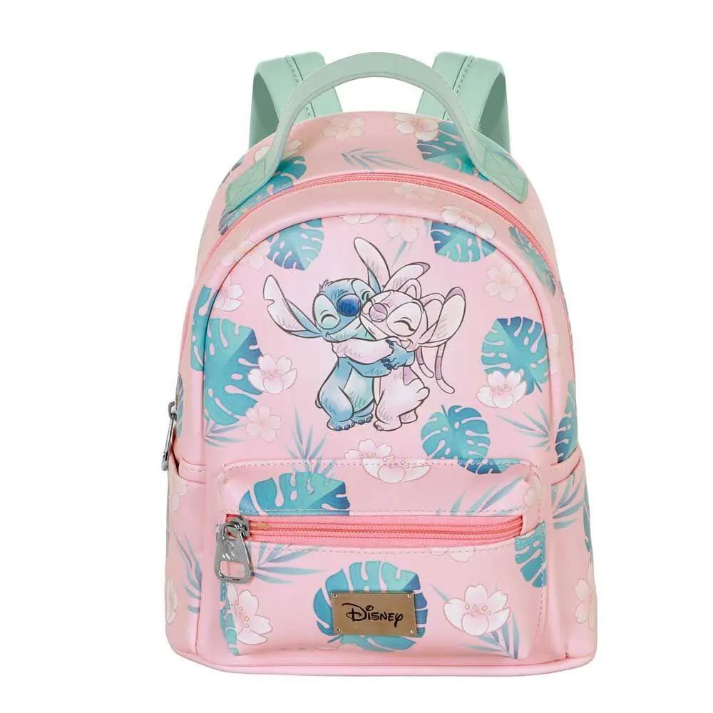 Mochila Heady Rosa Clara "Hug" - Stitch