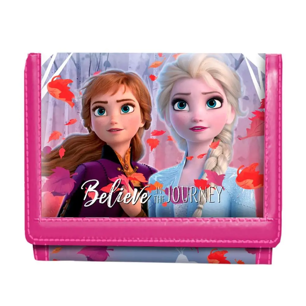 Carteira Velcro "Believe in The Journey" - Frozen