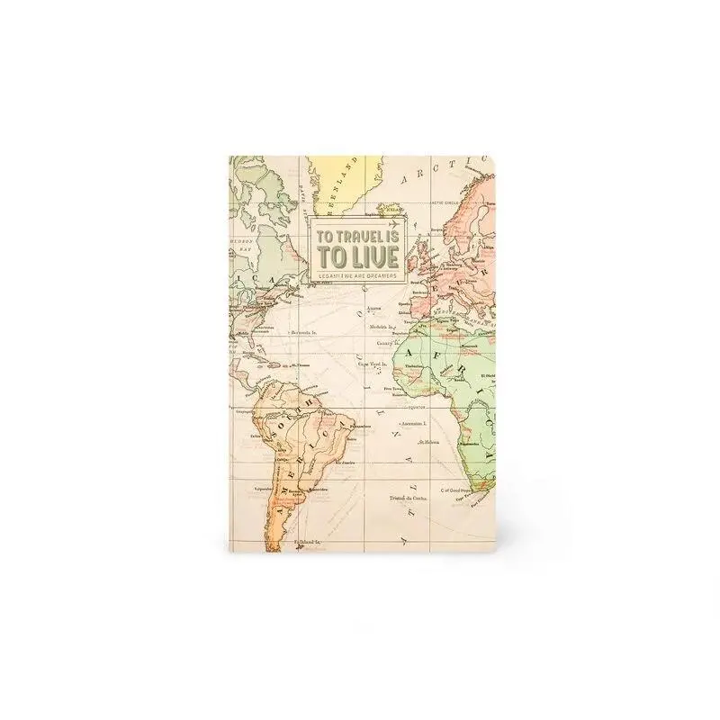 Legami - Caderno Pautado A5 ( To Travel is To Live )
