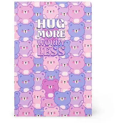 Legami - Caderno Pautado A5 ( Hug More Worry Less )