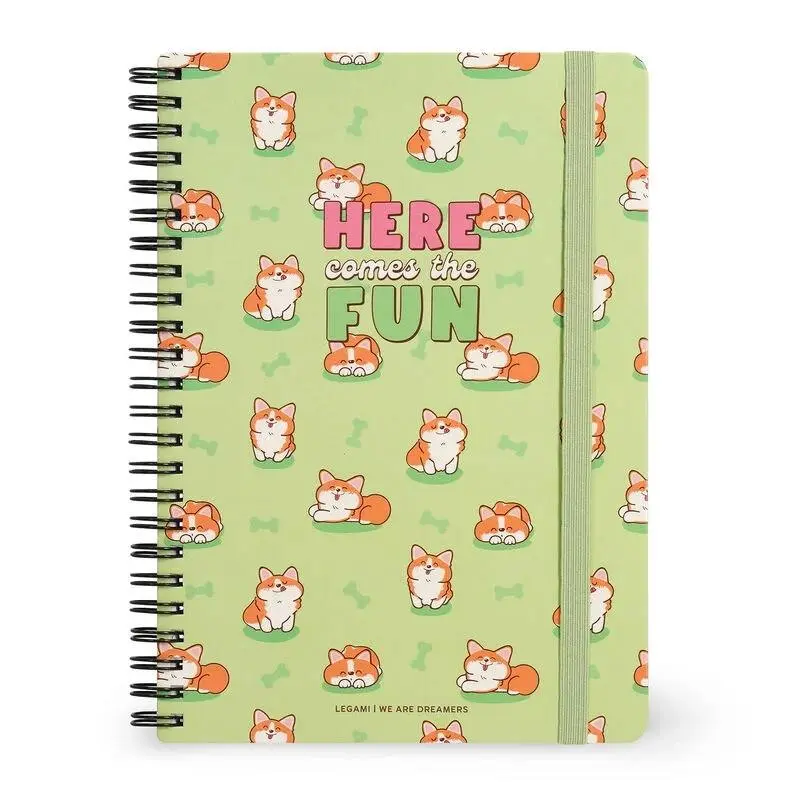 Legami - Caderno de Argolas Pautado A5 ( Here Comes The Fun )