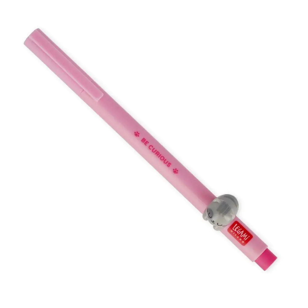 Caneta de Gel c/ Animal de Decoração (Gato) - Legami