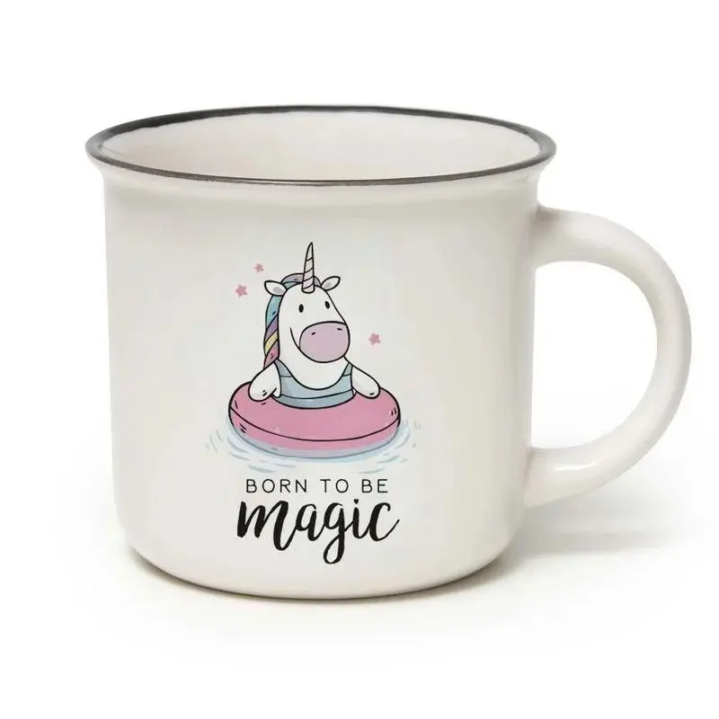 Caneca 360ml "Cup-Puccino" Unicornio - Legami