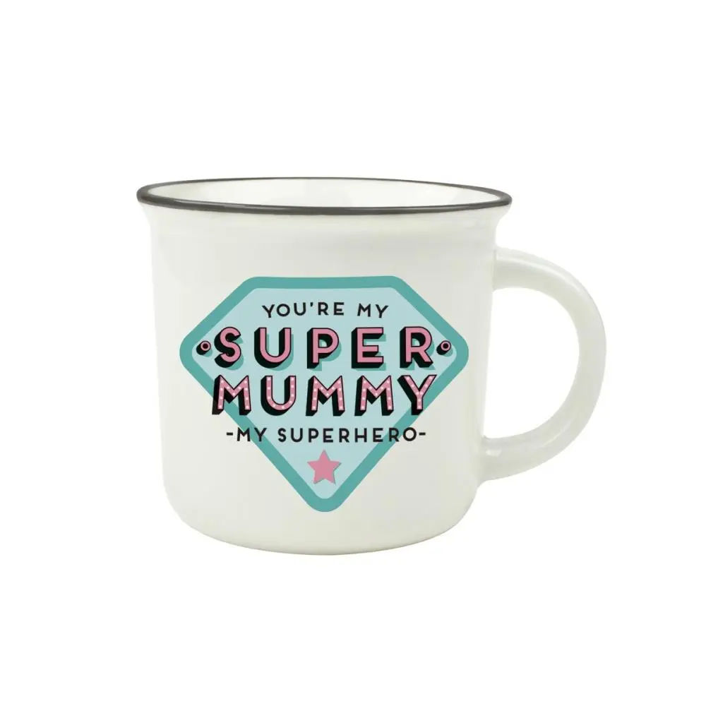 Caneca 360ml Super Mummy "Cup-Puccino" - Legami