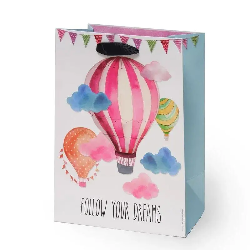 Saco De Presente Médio "Air Balloon" - Legami