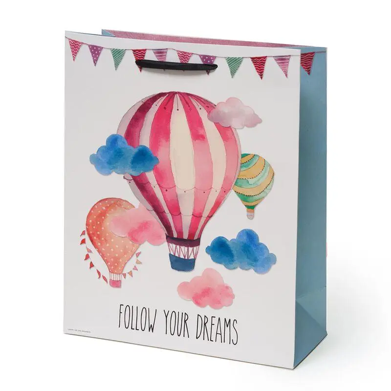 Saco De Presente Grande "Air Balloon" - Legami
