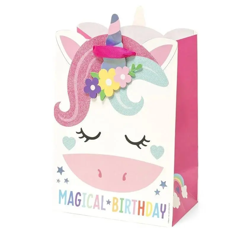 Saco De Presente Médio "Unicórnio" - Legami
