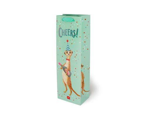 Saco de Presente para Garrafas "Meerkat" - Legami