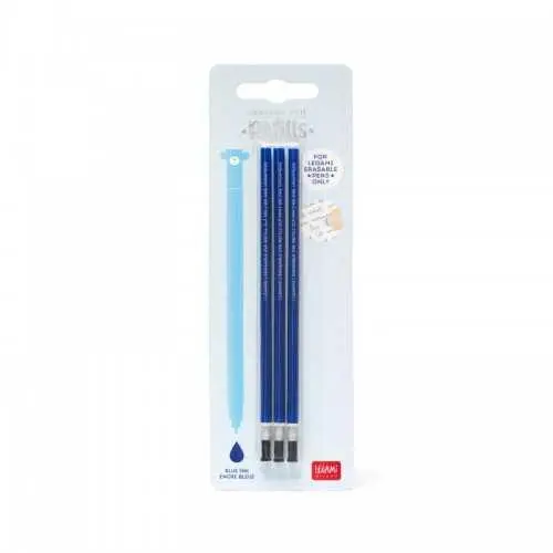 Recarga Azul para Caneta de Gel Apagável (3 unids)  - Legami